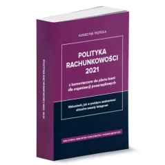 POLITYKA RACHUNKOWOŚCI 2021 Z KOMENTARZEM DO PLANU KONT DLA ORGANIZACJI POZARZĄDOWYCH - Wiedza i Praktyka