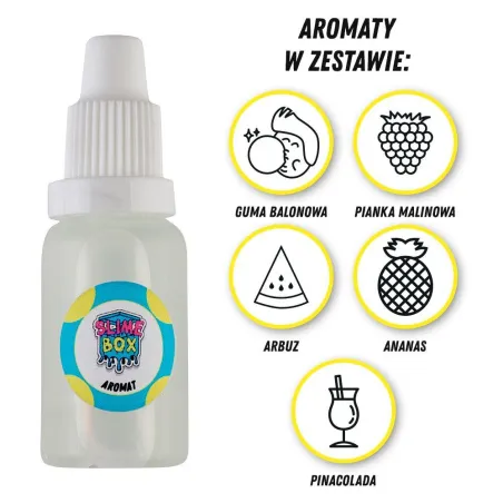 Aromaty Zestaw Nr 3 - 5 Sztuk Slimebox 3+