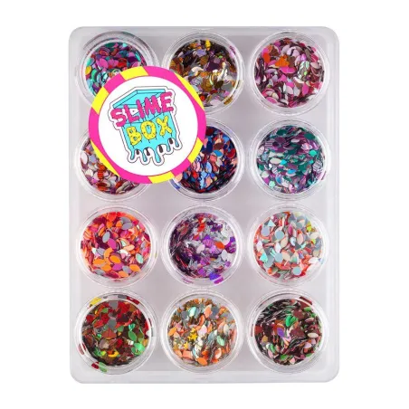 ZESTAW CONFETTI UNICORN 12 KOLORÓW - Slimebox