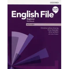 ENGLISH FILE BEGINNER WORKBOOK WITH KEY - Oxford