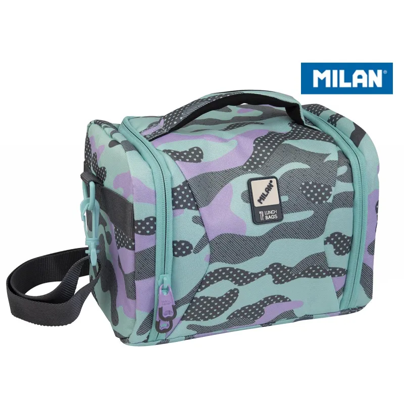 TORBA TERMICZNA 3.5 L MILAN TURQUOISE CAMOUFLAGE - Milan