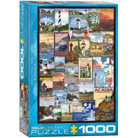 Puzzle Latarnie Morskie 1000 Elementów 10+ Puzzle Latarnie Morskie 1000 Elementów 10+