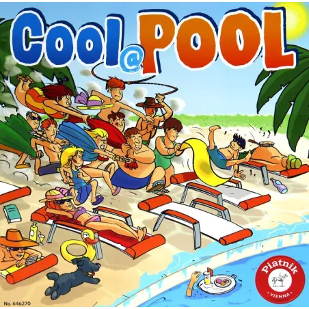 COOL AT POOL GRA PLANSZOWA 8+ - Piatnik