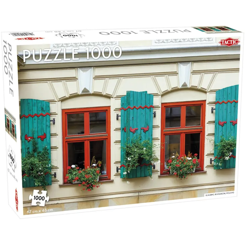 PUZZLE BUDYNEK W KRAKOWIE 1000 ELEMENTÓW 9+ - Tactic
