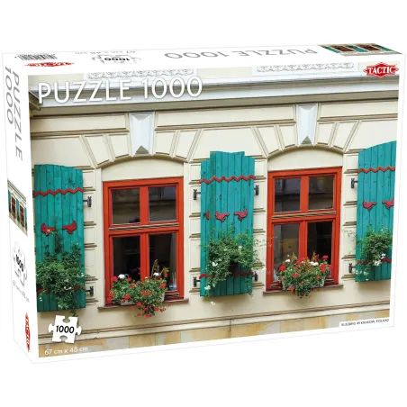 PUZZLE BUDYNEK W KRAKOWIE 1000 ELEMENTÓW 9+ - Tactic