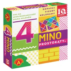 4-MINO PROSTOKĄTY GRA LOGICZNA 7+ - Alexander