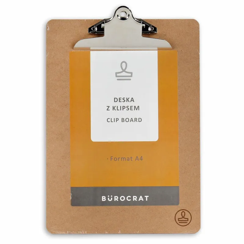 DESKA Z KLIPSEM A4 BUROCRAT - Panon