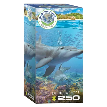 PUZZLE DELFINY 250 ELEMENTÓW 5+ - Eurographics Puzzle
