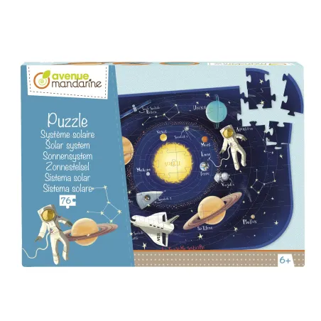 Kosmos Układ Planetarny Puzzle 76 Elementów 6+