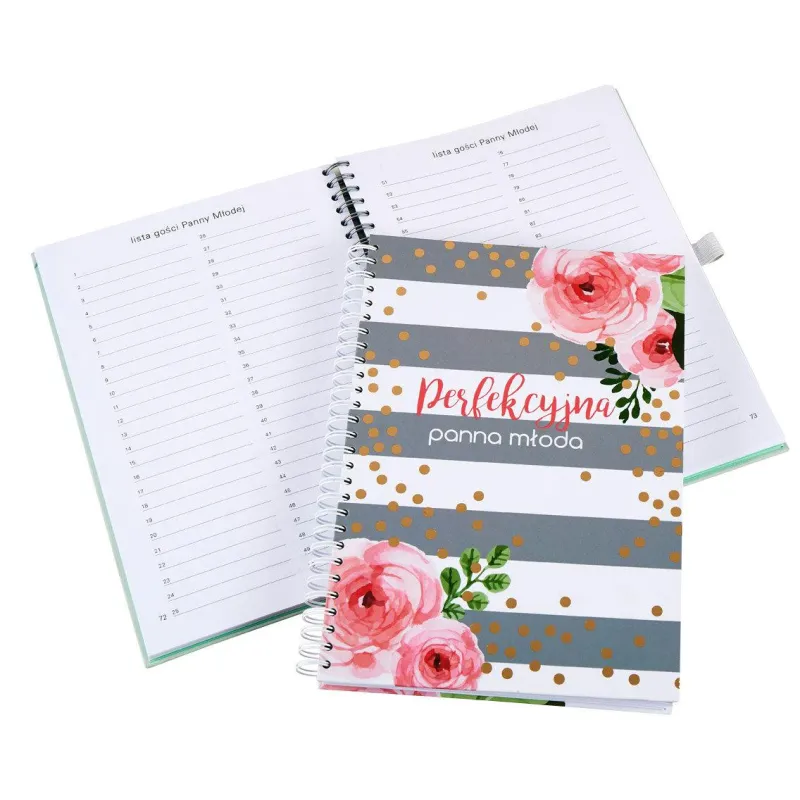 PLANER ŚLUBNY PERFEKCYJNA PANNA MŁODA - Paperdot