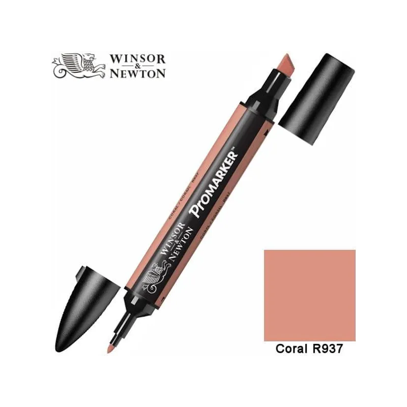 PISAK DWUSTRONNY PROMARKER CORAL WINSOR & NEWTON - Winsor & Newton