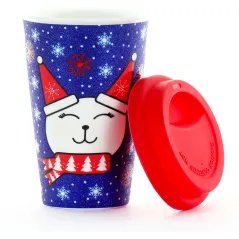 KUBEK CERAMICZNY WINTER JOY 250ML - Panon