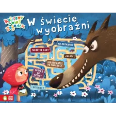 W ŚWIECIE WYOBRAŹNI. KOLOROWY ŚWIAT ZAGADEK 6+ - Zielona Sowa