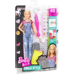 LALKA BARBIE D.I.Y. ZRÓB TO SAMA MODNE NAKLEJKI 5+