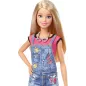 Lalka Barbie D.i.y. Zrób To Sama Modne Naklejki 5+ Lalka Barbie D.i.y. Zrób To Sama Modne Naklejki 5+