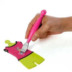 LALKA BARBIE D.I.Y. ZRÓB TO SAMA MODNE NAKLEJKI 5+