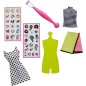 Lalka Barbie D.i.y. Zrób To Sama Modne Naklejki 5+ Lalka Barbie D.i.y. Zrób To Sama Modne Naklejki 5+
