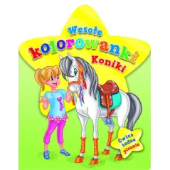 KONIKI. WESOŁE KOLOROWANKI - Olesiejuk