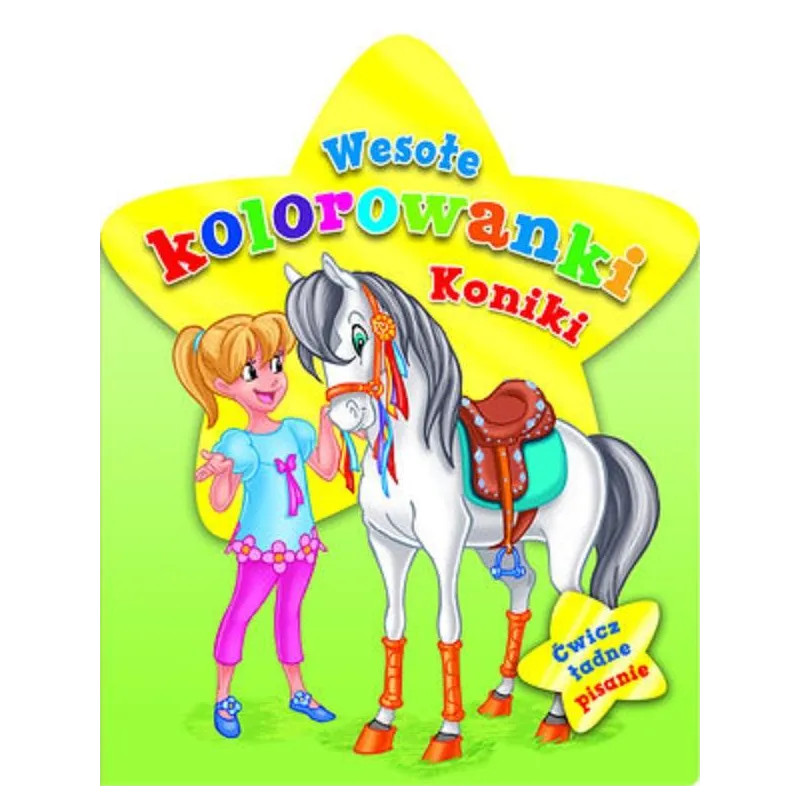 KONIKI. WESOŁE KOLOROWANKI - Olesiejuk