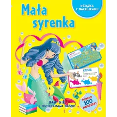 MAŁA SYRENKA. KSIĄŻKA Z NAKLEJKAMI - Olesiejuk