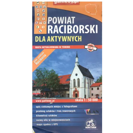 POWIAT RACIBORSKI DLA AKTYWNYCH 1 : 50 000 - Plan