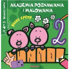 PISZĘ CYFRY. AKADAMIA POZNAWANIA I MALOWANIA 4+ - Siedmioróg