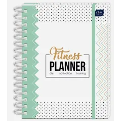 KOŁONOTES FIT PLANNER MINT PASTEL - Interdruk