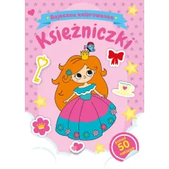 KSIĘŻNICZKI. BAJECZNA KOLOROWANKA - Olesiejuk
