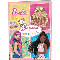 BARBIE. NAKLEJAM I KOLORUJĘ - Ameet