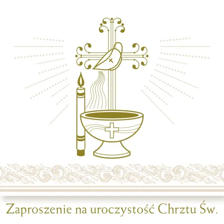 Zaproszenie Chrzest Zaproszenie Chrzest