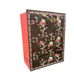 TOREBKA PREZENTOWA KWIATY 26.5 X 32 X 13.5 - Panon