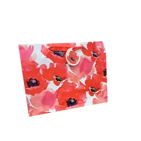 Torebka Prezentowa Kwiaty 33 X 26 X 13 Torebka Prezentowa Kwiaty 33 X 26 X 13