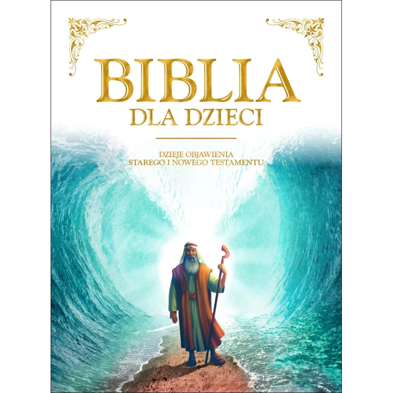 BIBLIA DLA DZIECI. DZIEJE OBJAWIENIA STAREGO I NOWEGO TESTAMENTU - Dragon
