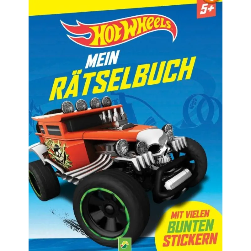 HOT WHELLS MEIN RATSELBUCH 5+