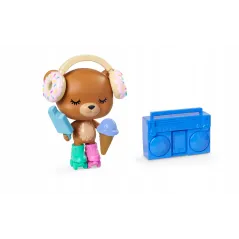 LALKA BARBIE MODA EXTRA KURTKA FUTERKOWE RĘKAWY KARBOWANE BLOND WŁOSY 3+ - Mattel