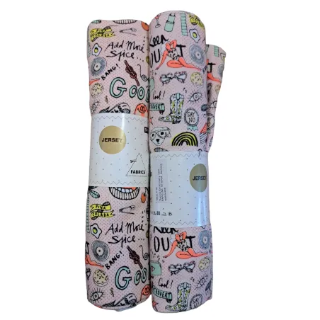 TKANINA BAWEŁNIANA 50 X 140 CM MEMY - Rico Design GmbG & Co.