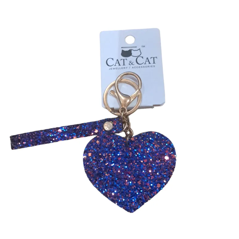 BRELOK BROKATOWE SERCE - Cat & Cat