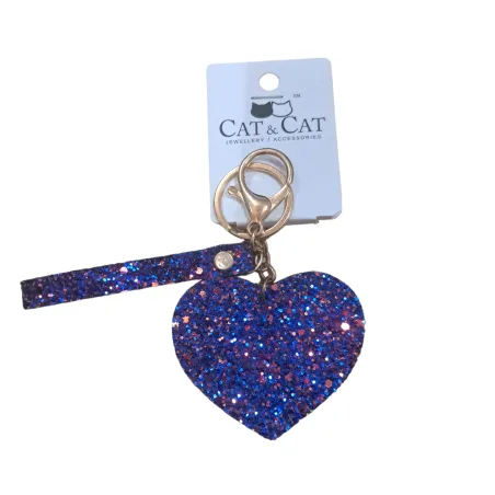 BRELOK BROKATOWE SERCE - Cat & Cat