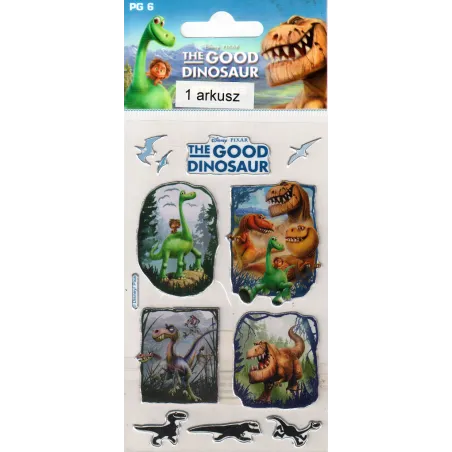 NAKLEJKI DOBRY DINOZAUR - Panon
