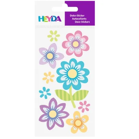 NAKLEJKI DEKORACYJNE KWIATKI - Heyda