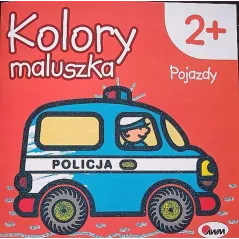 POJAZDY. KOLORY MALUSZKA 2+ - AWM