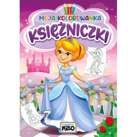KSIĘŻNICZKI MOJA KOLOROWANKA - NIKO