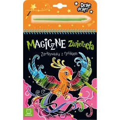 MAGICZNE ZWIERZĘTA ZDRAPYWANKA Z RYSIKIEM - Aksjomat
