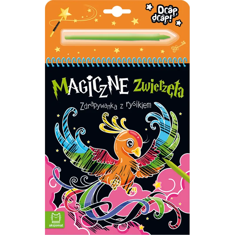 MAGICZNE ZWIERZĘTA ZDRAPYWANKA Z RYSIKIEM - Aksjomat