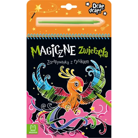 MAGICZNE ZWIERZĘTA ZDRAPYWANKA Z RYSIKIEM - Aksjomat