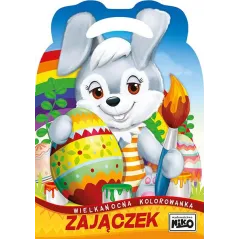 ZAJĄCZEK WIELKANOCNA KOLOROWANKA - NIKO