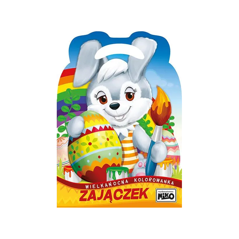 ZAJĄCZEK WIELKANOCNA KOLOROWANKA - NIKO