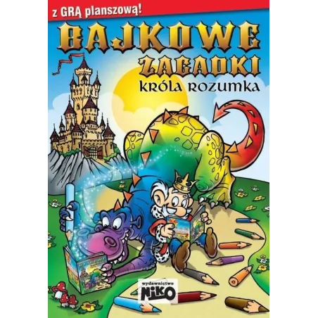 Bajkowe Zagadki Króla Rozumka Z Grą Planszową 6-9 Lat Bajkowe Zagadki Króla Rozumka Z Grą Planszową 6-9 Lat