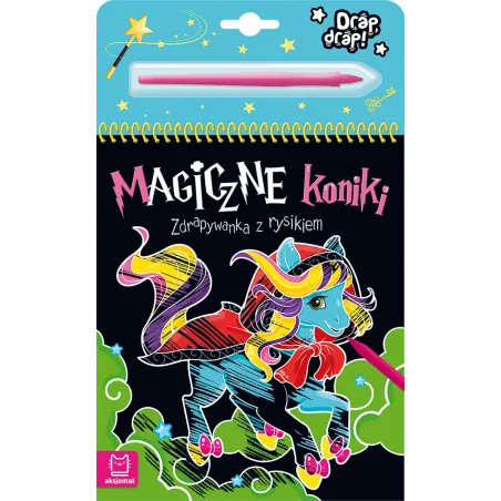 MAGICZNE KONIKI ZDRAPYWANKA Z RYSIKIEM - Aksjomat