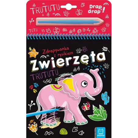 ZWIERZĘTA. ZDRAPYWANKA Z RYSIKIEM - Aksjomat